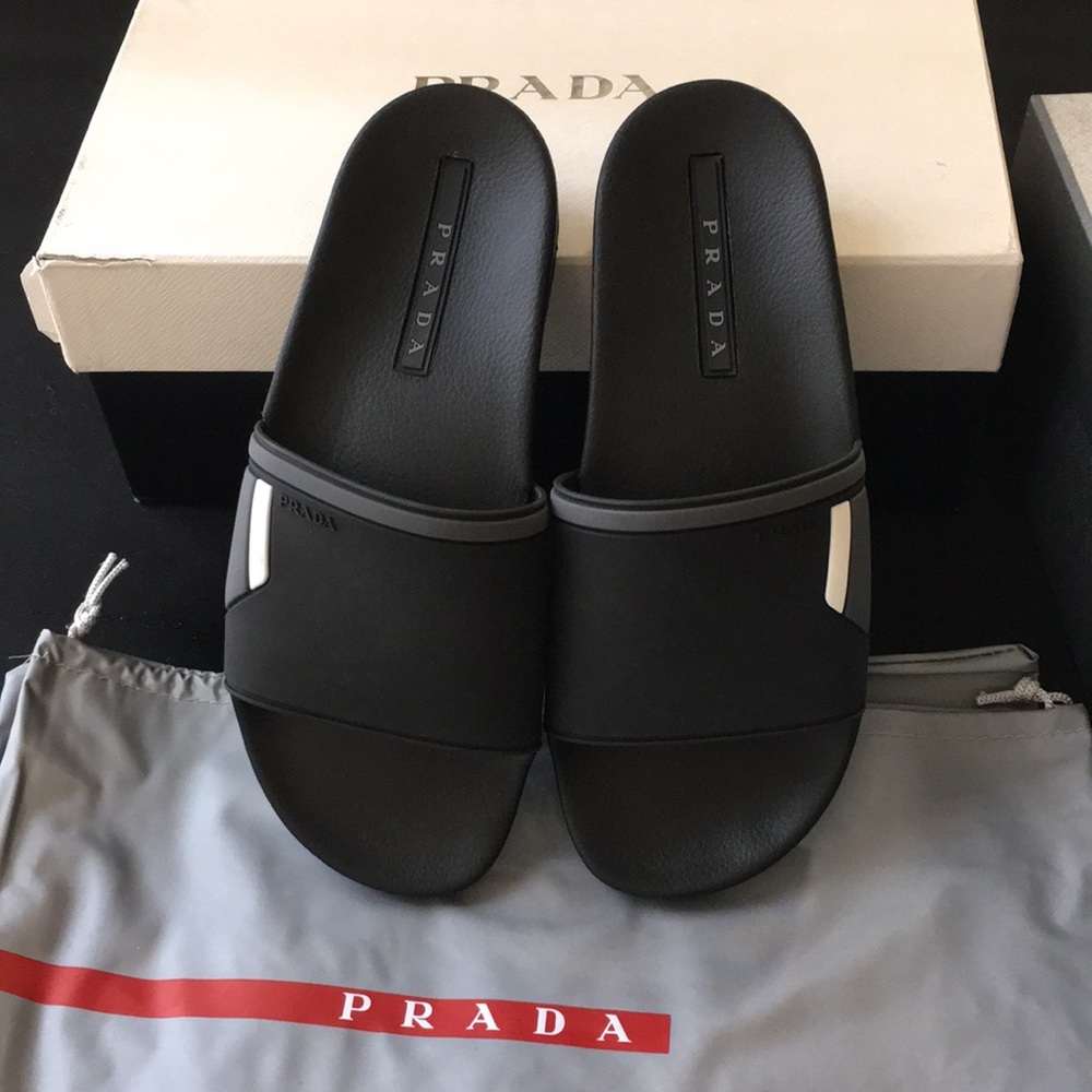 Authentic Prada Slides
